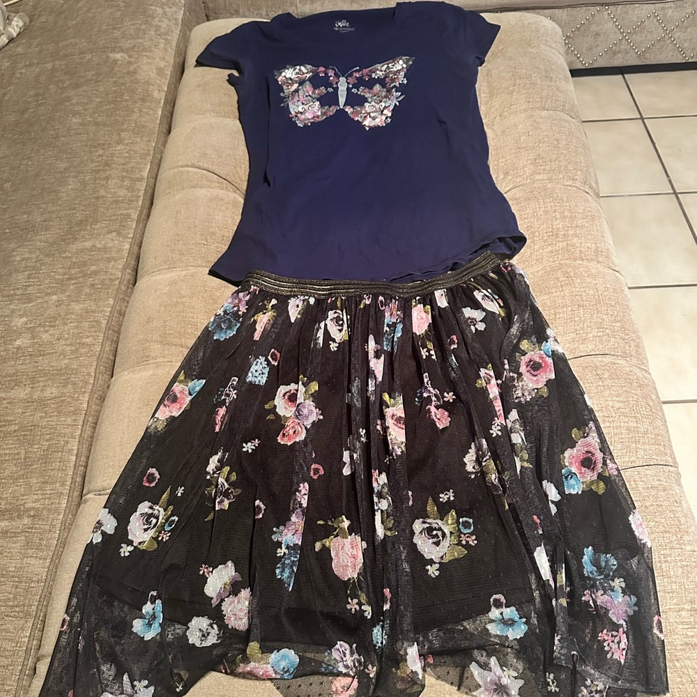 Girls Shirt & Shirt Set